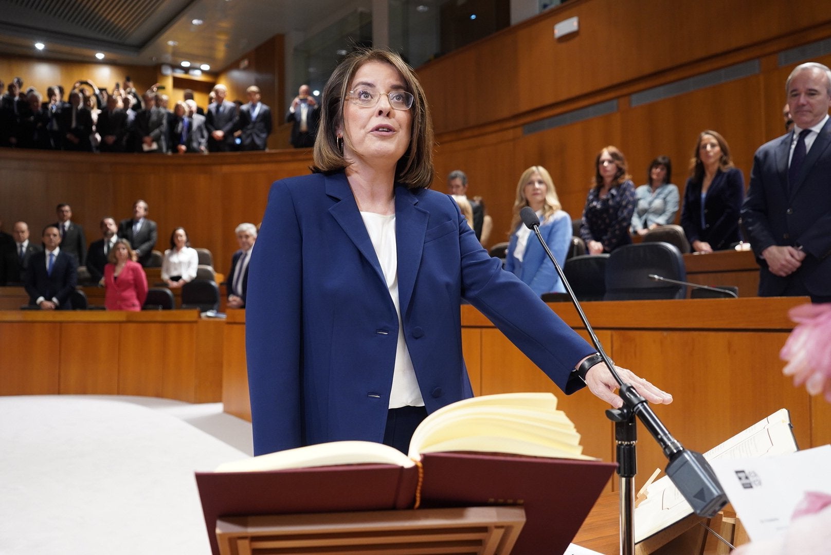 La Justicia, Concepción Gimeno, toma posesión de su cargo La Justicia, Concepción Gimeno, toma posesión de su cargo