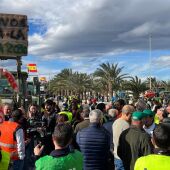 Las organizaciones agrarias califican de "histórica" la protesta celebrada este 16 de febrero en la Vega Baja
