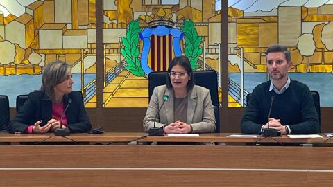 Elena Bastidas, Laura Saez y V&iacute;ctor Soler