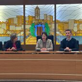 Elena Bastidas, Laura Saez y Víctor Soler