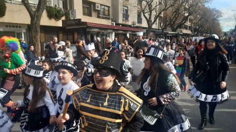 Desfile infantil de carnaval en Ciudad Real