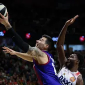 Willy Hernángomez durante el Barcelona - Baxi Manresa de la Copa del Rey 2024 Willy Hernángomez durante el Barcelona - Baxi Manresa de la Copa del Rey 2024