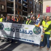 Concentración de colectivos de guardias civiles y policías nacionales en Ciudad Real Concentración de colectivos de guardias civiles y policías nacionales en Ciudad Real