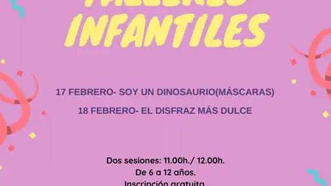 Talleres infantiles en el Museo del Carnaval para el último fin de semana de celebración Talleres infantiles en el Museo del Carnaval para el último fin de semana de celebración