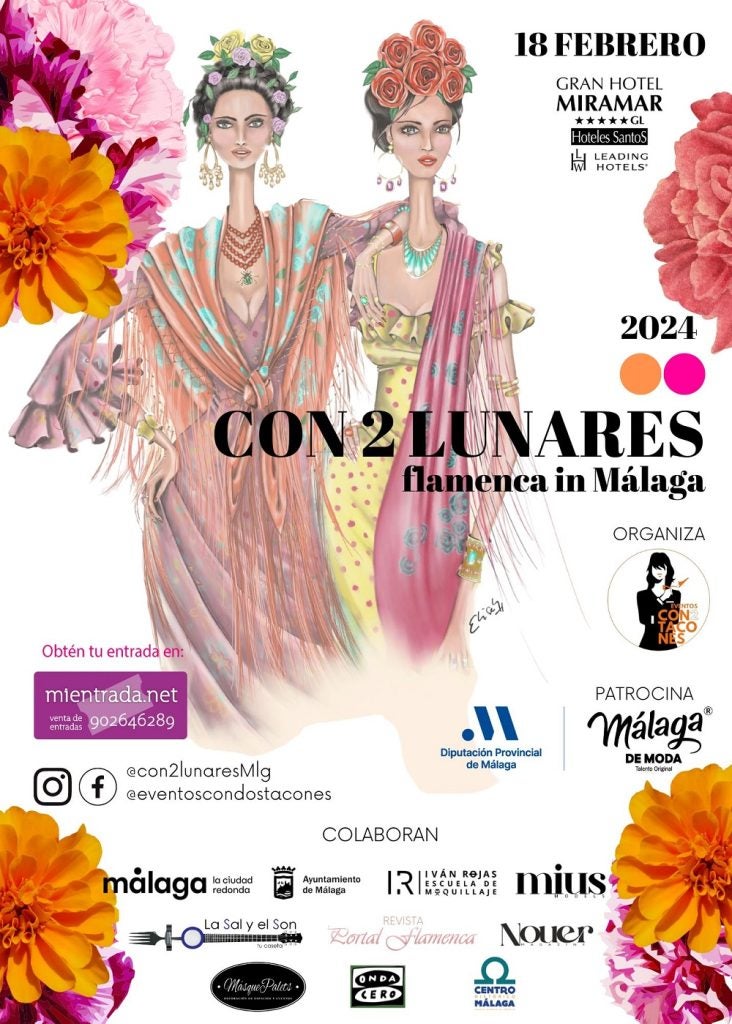 Con dos lunares, una cita con la moda flamenca este domingo en el Gran Hotel Miramar Con dos lunares, una cita con la moda flamenca este domingo en el Gran Hotel Miramar