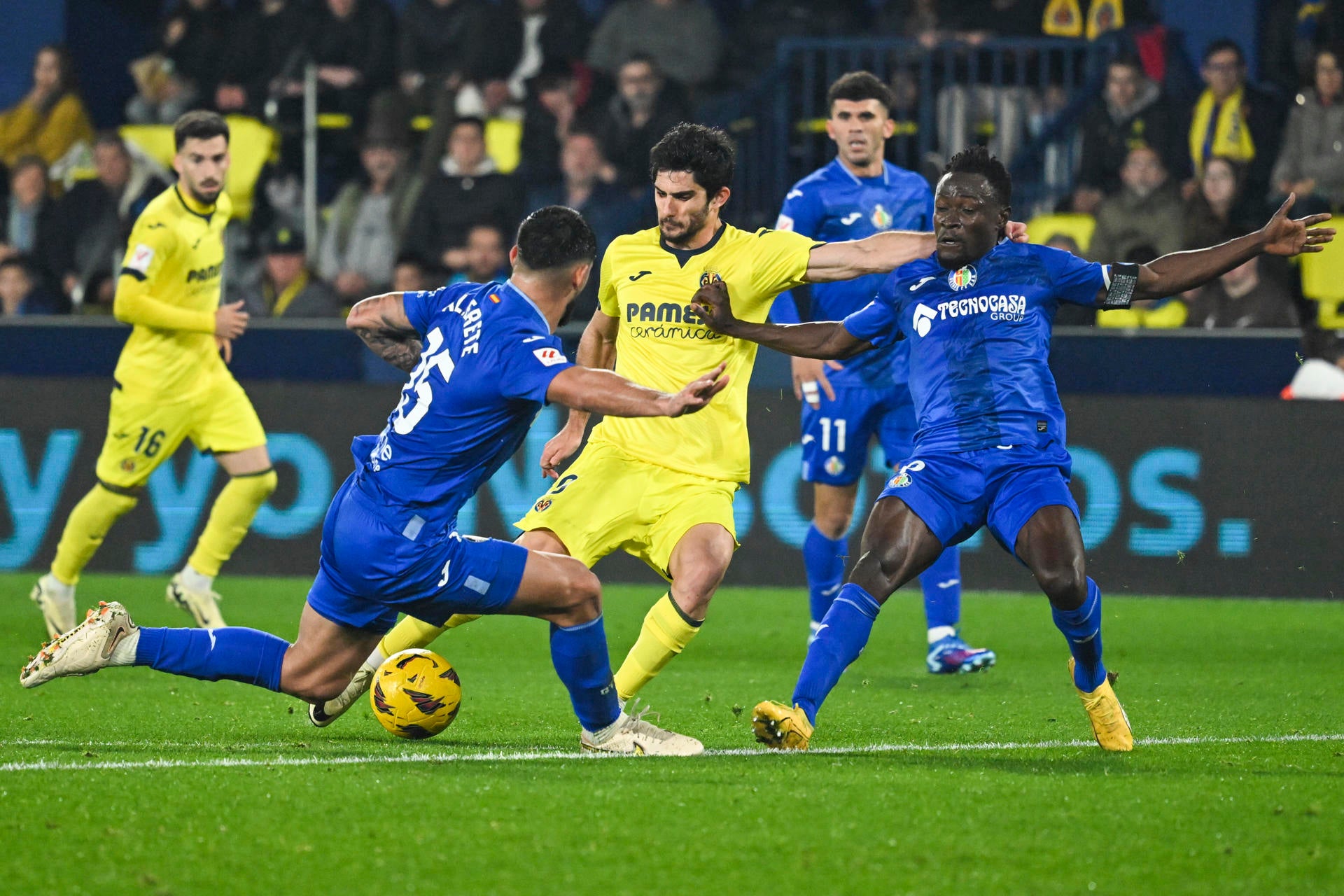 El Villarreal empata contra un eficaz Getafe El Villarreal empata contra un eficaz Getafe