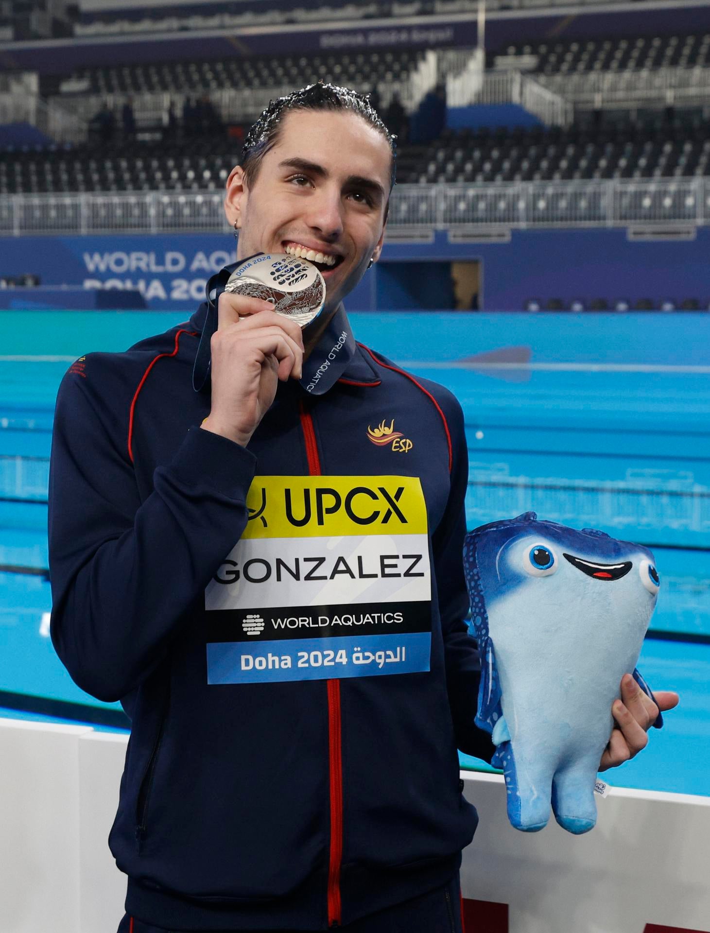 Dennis González: "Sería un honor ser el primer chico en pisar una piscina olímpica en unas Olimpiadas" Dennis González: "Sería un honor ser el primer chico en pisar una piscina olímpica en unas Olimpiadas"