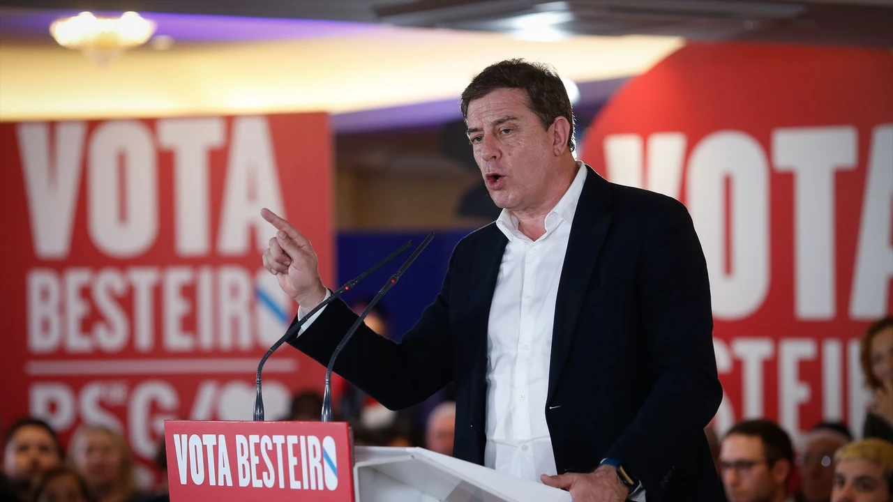 José Ramón Gómez Besteiro, candidato del PSOE a la Xunta