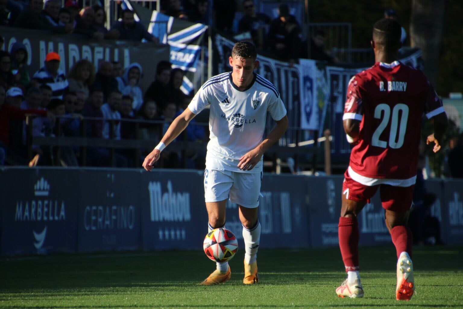 El Marbella supera al Cádiz Mirandilla y escala un puesto en la clasificación El Marbella supera al Cádiz Mirandilla y escala un puesto en la clasificación