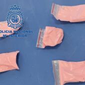 'Cocaína rosa' intervenida en una operación policial en una imagen de archivo.
