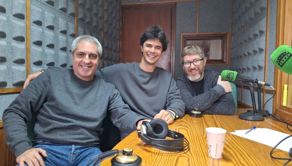 Marc Cuevas durante su visita a los estudios de Onda Cero