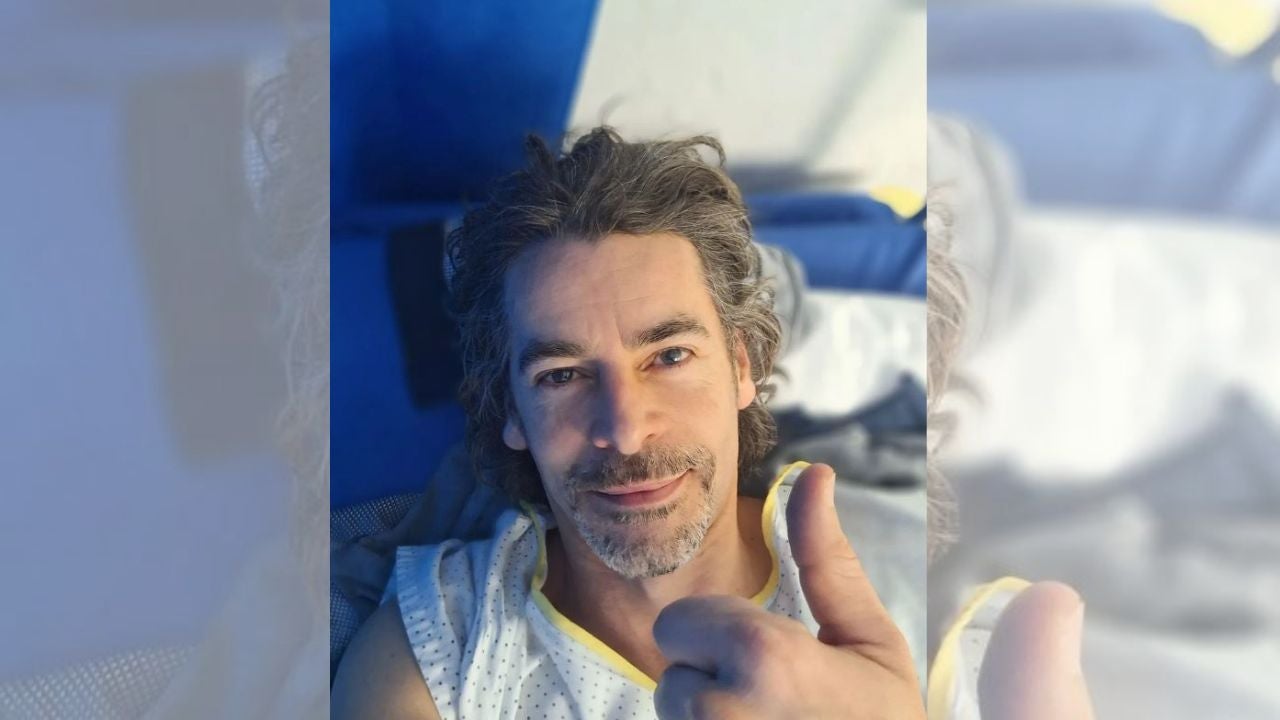 El actor Eduardo Noriega se recupera de un accidente de moto en Madrid El actor Eduardo Noriega se recupera de un accidente de moto en Madrid