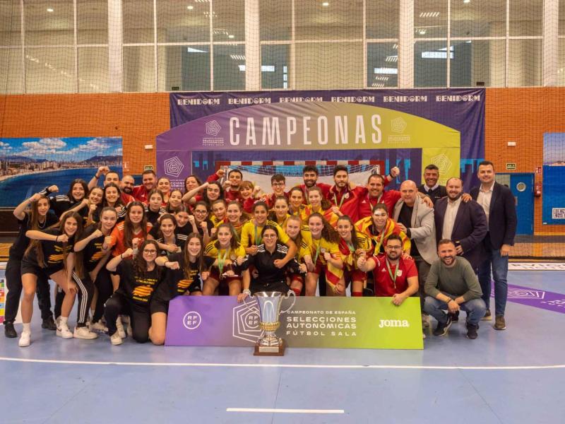 Cataluña y Andalucía logran la victoria en el Campeonato de España de Fútbol Sala sub-16 y sub-19 Cataluña y Andalucía logran la victoria en el Campeonato de España de Fútbol Sala sub-16 y sub-19