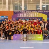 Cataluña y Andalucía logran la victoria en el Campeonato de España de Fútbol Sala sub-16 y sub-19