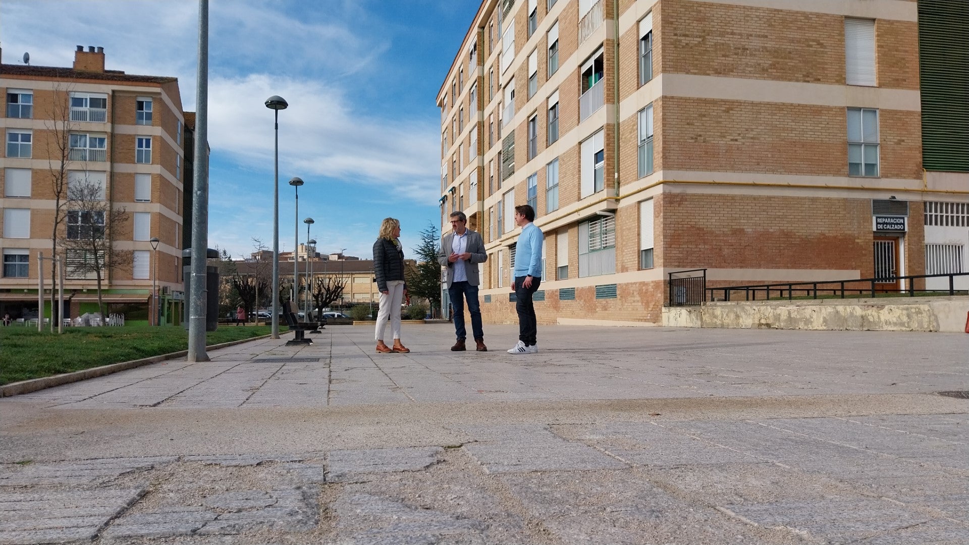 El PSOE en Huesca pide terminar el Parque de San Martín El PSOE en Huesca pide terminar el Parque de San Martín
