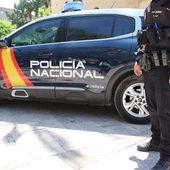 Imagen de archivo de un agente de la Policía Nacional Imagen de archivo de un agente de la Policía Nacional