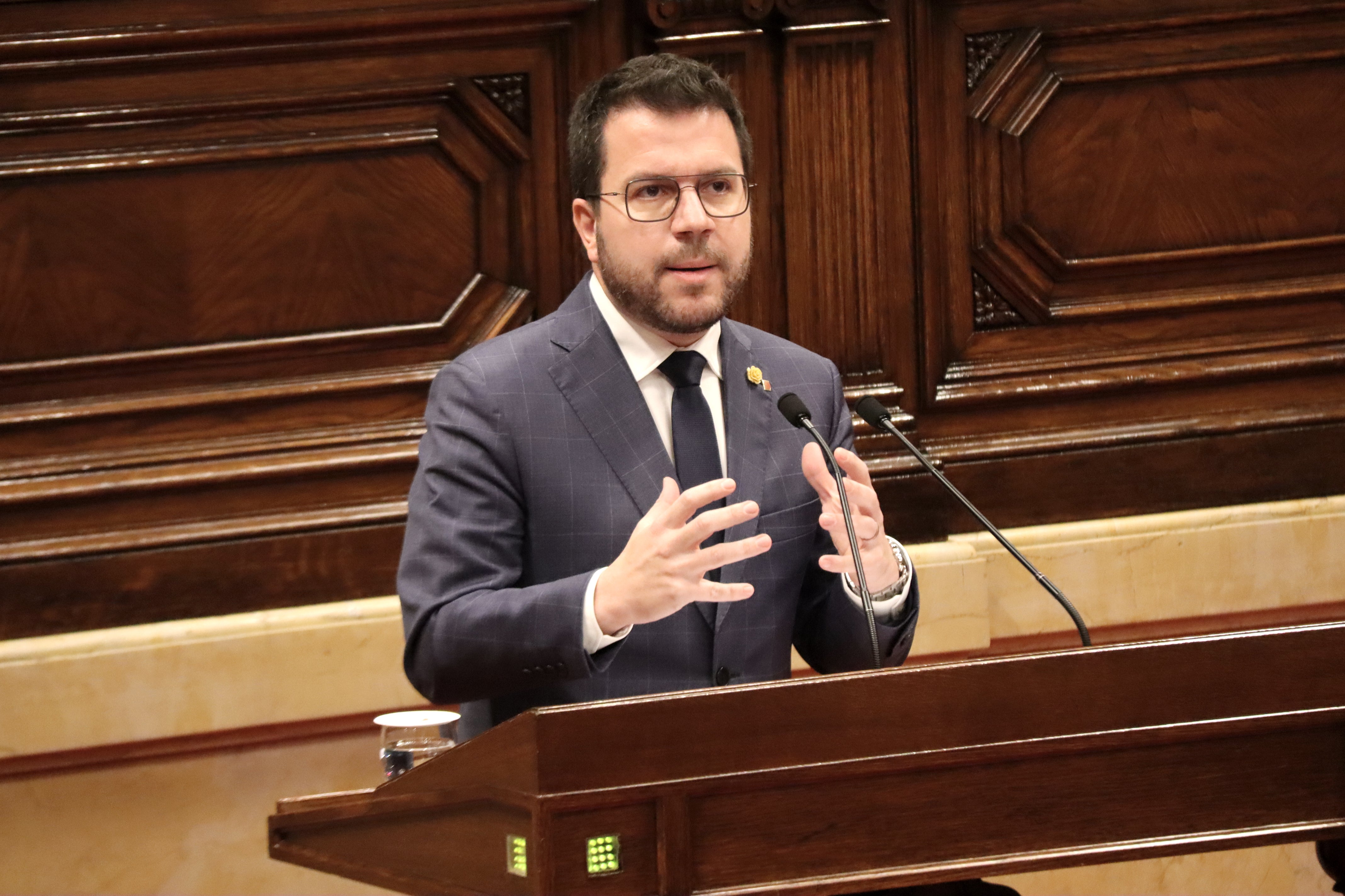 Aragonès vol destinar 1.045 milions d'euros dels pressupostos del 2024 a lluitar contra la sequera Aragonès vol destinar 1.045 milions d'euros dels pressupostos del 2024 a lluitar contra la sequera