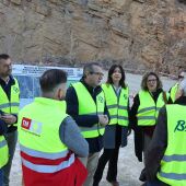 Trabajos de regeneración de la antigua cantera del parque natural de Benidorm