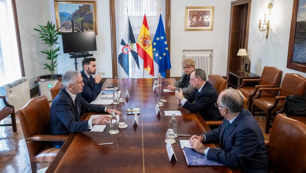 Reunión con los responsables del ministerio de Interior