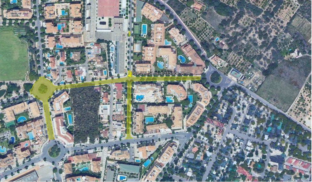 L'Alfàs del Pi reasfalta tres calles en la zona de El Albir L'Alfàs del Pi reasfalta tres calles en la zona de El Albir