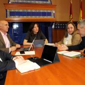 Reunión entre Junta, CHG y alcaldes de Castellar y Torrenueva