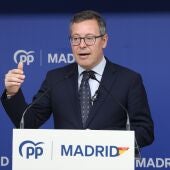 El secretario general del PP de Madrid, Alfonso Serrano, en una imagen de archivo