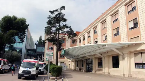 Imagen de la zona de Urgencias del Hospital General obras