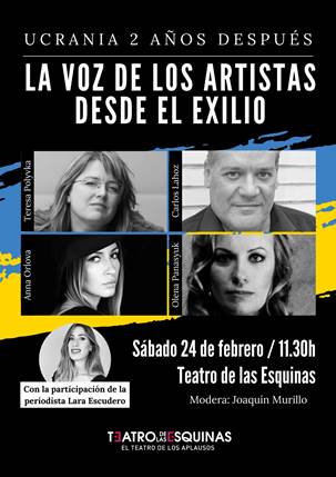 Ucranianos exiliados en Zaragoza piden que la guerra no se olvide Ucranianos exiliados en Zaragoza piden que la guerra no se olvide