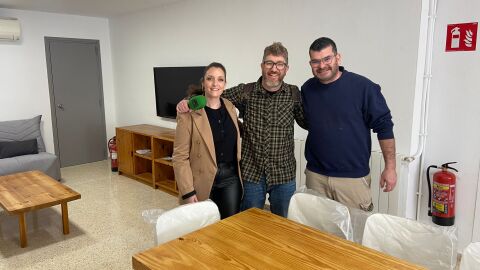 M&aacute;s de Uno Ibiza y Formentera visita el nuevo albergue que est&aacute; construyendo Vibra Hotels para Caritas Ibiza