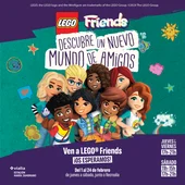 Últimos días para montarte la diversión a tu manera en Centro Comercial Vialia con LEGO® Friends Últimos días para montarte la diversión a tu manera en Centro Comercial Vialia con LEGO® Friends