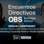 Encuentros Directivos OBS Business School con Miquel Campmany