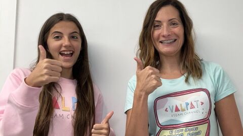 Valeria Corrales y Patricia Heredia 