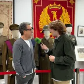 Entrevista en el Museo de Historia Militar de Málaga Entrevista en el Museo de Historia Militar de Málaga