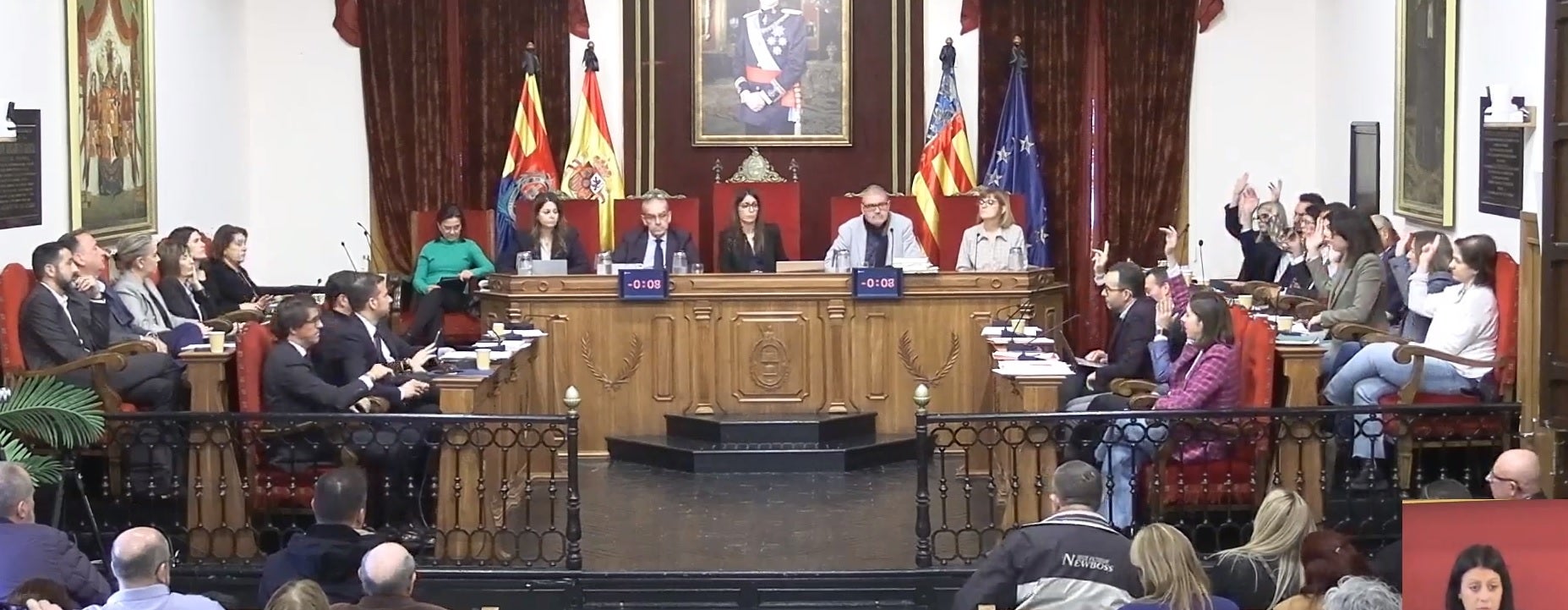 PP y Vox en Elche sacan adelante el Reglamento Orgánico Municipal sin el apoyo de PSOE y Compromís PP y Vox en Elche sacan adelante el Reglamento Orgánico Municipal sin el apoyo de PSOE y Compromís
