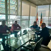 Reunión entre José Antonio Roig y Sabina Goretti Reunión entre José Antonio Roig y Sabina Goretti