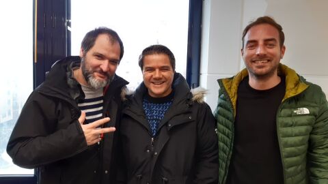 Miquel &Agrave;ngel Poch, David Bachiller i Ignasi Amor