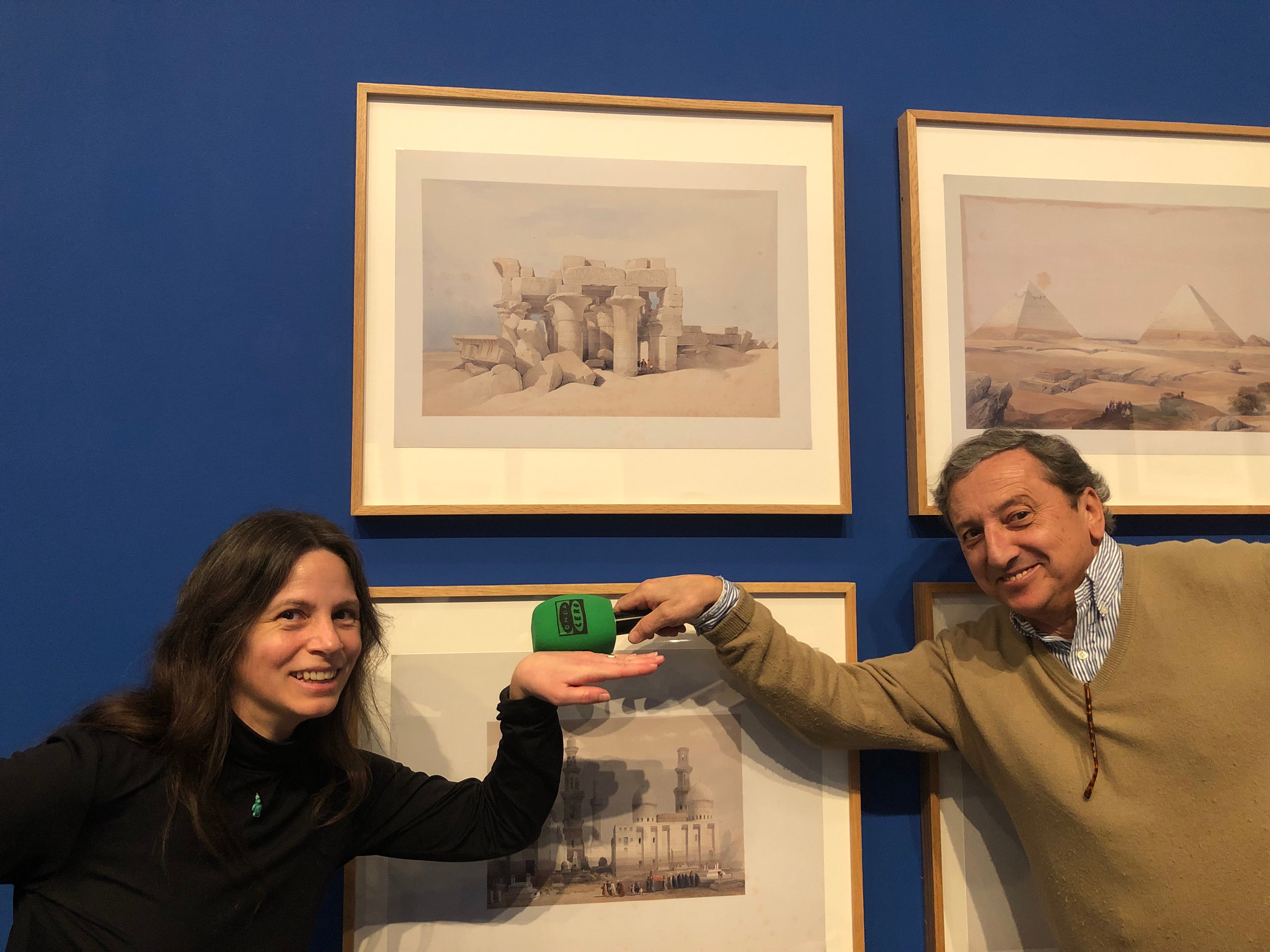 Olga Navarro, Egiptóloga: "Veo cosas maravillosas" Olga Navarro, Egiptóloga: "Veo cosas maravillosas"