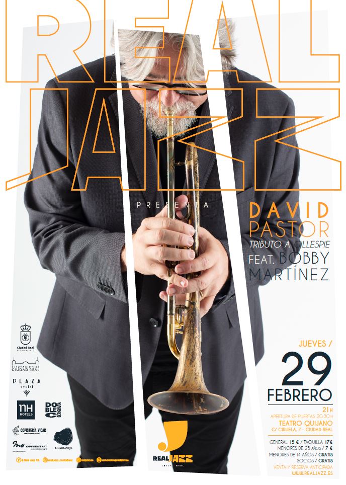 El trompetista David Pastor protagoniza un concierto en el Teatro Quijano El trompetista David Pastor protagoniza un concierto en el Teatro Quijano