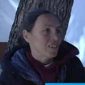 Madre de la niña durante las declaraciones que hizo en Antena 3 TV Madre de la niña durante las declaraciones que hizo en Antena 3 TV