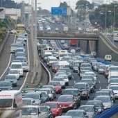 Colas en la autopista TF5 Colas en la autopista TF5