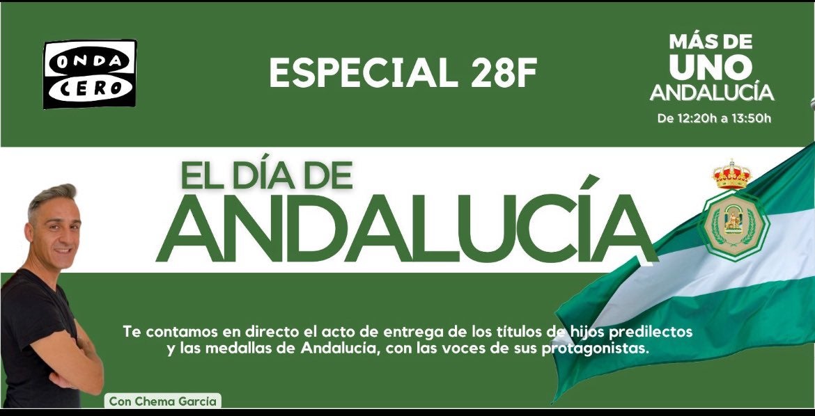 Más de uno Andalucía 28/02/2025 Más de uno Andalucía 28/02/2025