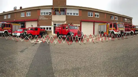El Parque de Bomberos de Palencia celebrará el próximo domingo una jornada de puertas abiertas .
