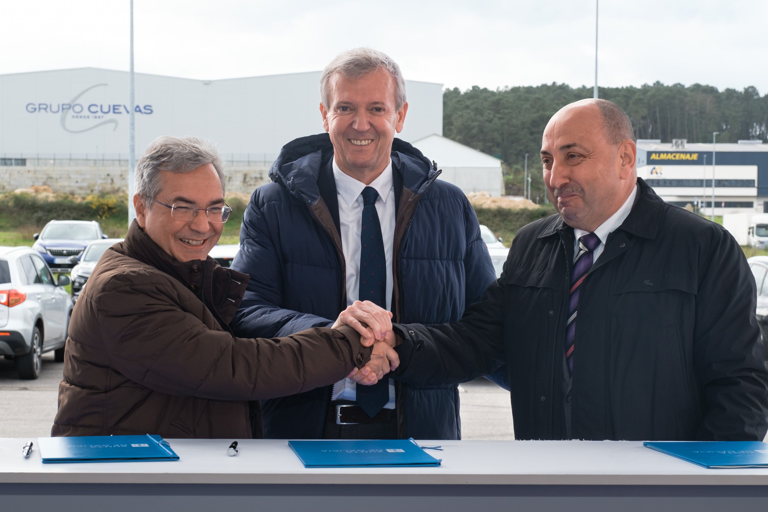 Rueda pon en valor a creación en San Cibrao da primeira área de estacionamento protexido Rueda pon en valor a creación en San Cibrao da primeira área de estacionamento protexido
