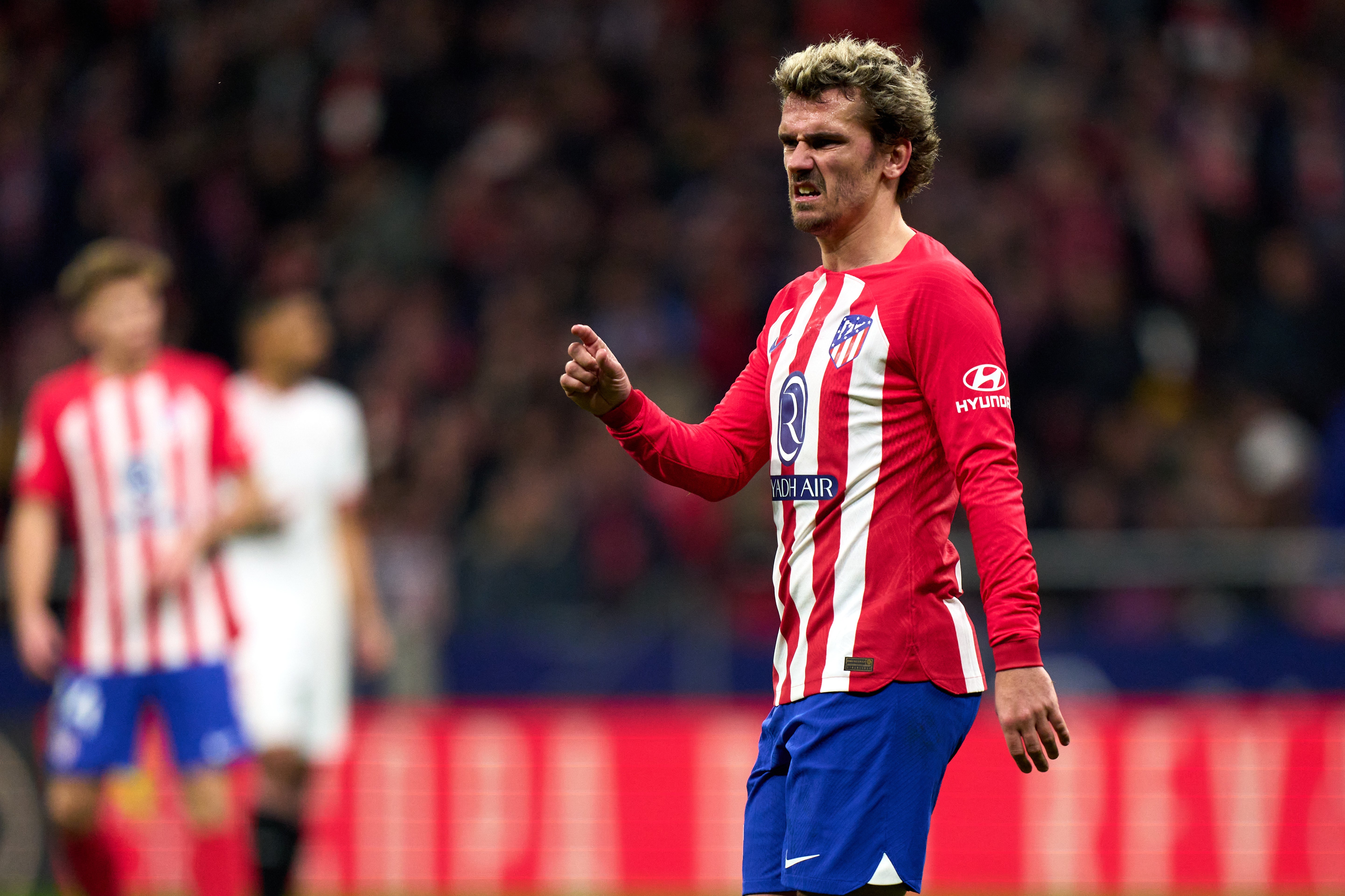 Simeone, pendiente de Griezmann Simeone, pendiente de Griezmann