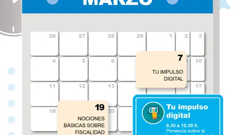 El Espacio de Iniciativas Empresariales de Alcalá Desarrollo vuelve a acoger una nueva edición de las jornadas formativas para emprendedores Cartel informativo de las jornadas formativas sobre emprendimiento del ente Alcalá Desarrollo