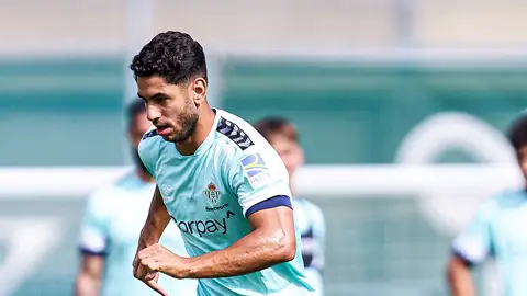 Ayoze Pérez, en un entrenamiento. Ayoze Pérez, en un entrenamiento.