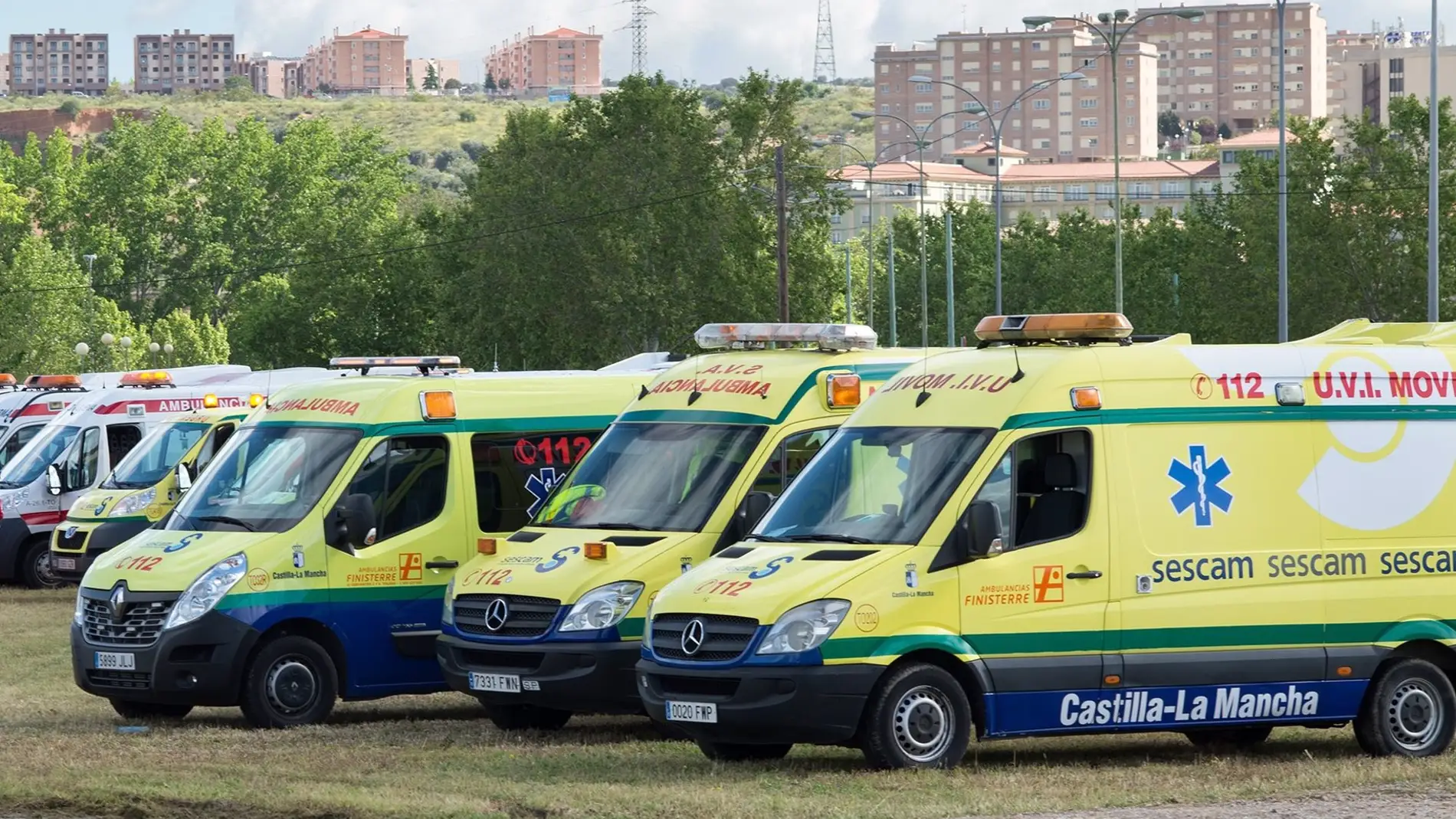 Ambulancias del SESCAM 