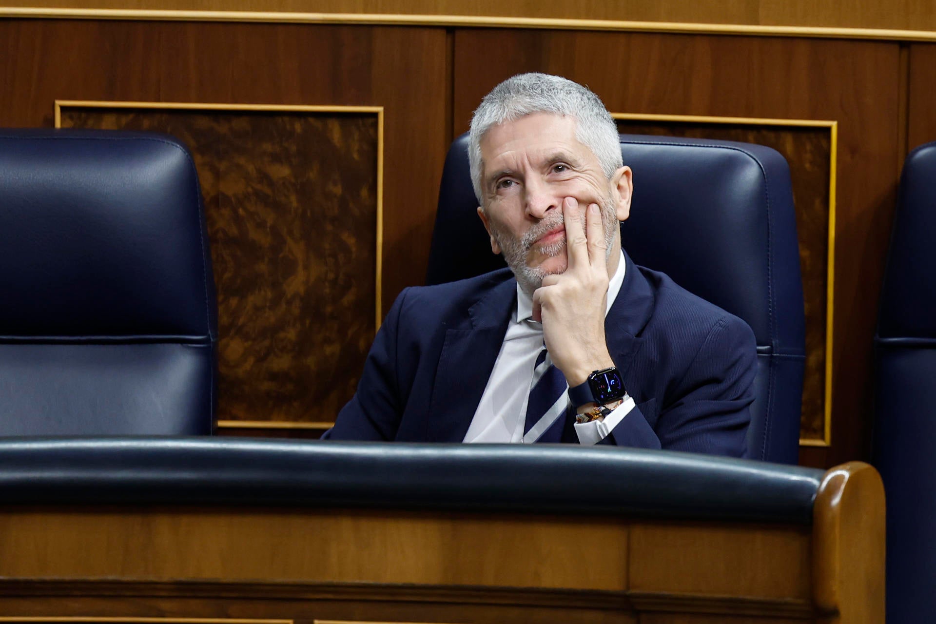 El Congreso aprueba la reprobación de Marlaska al abstenerse Podemos y Junts El Congreso aprueba la reprobación de Marlaska al abstenerse Podemos y Junts