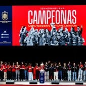 La selección española celebra el título de la Nations League: "¡Vamos a por los Juegos Olímpicos!"