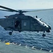 Calificación del helicóptero NH90 en el Juan Carlos I